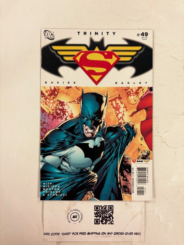Trinity #49 (DC Comics, 2009), raw comic book in NM condition — front cover