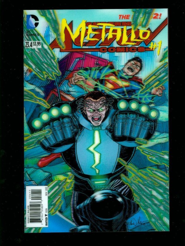Action Comics #23.4 (DC Comics), raw comic book in NM condition — front cover
