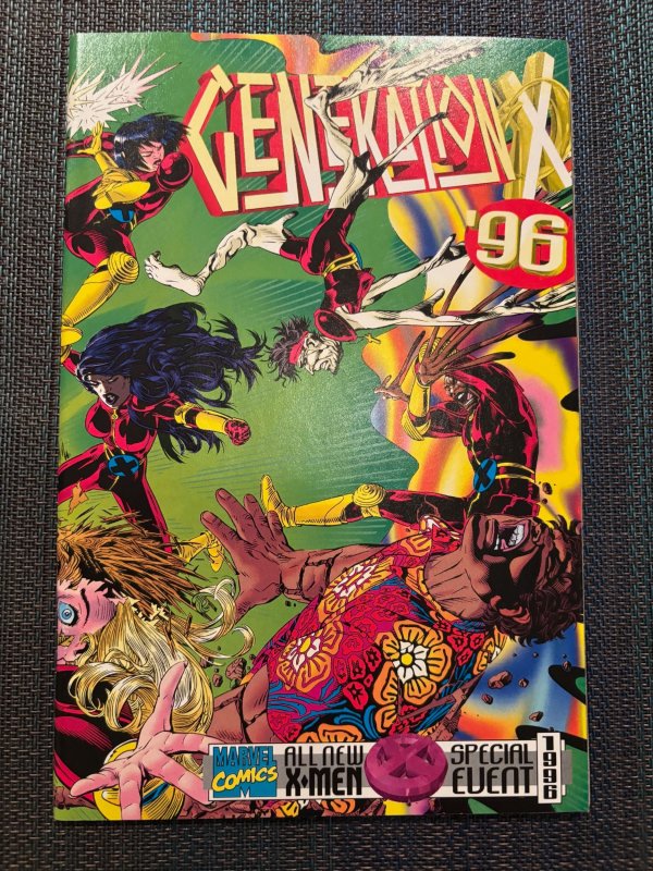Generation X '96 Direct Edition (1995) (1995), raw, ungraded comic book — front cover