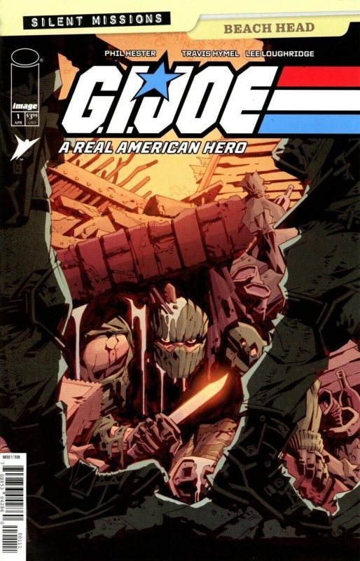 G.I. Joe: A Real American Hero - Beach Head #1 (Image Comics, 2025), raw comic book in NM condition — front cover