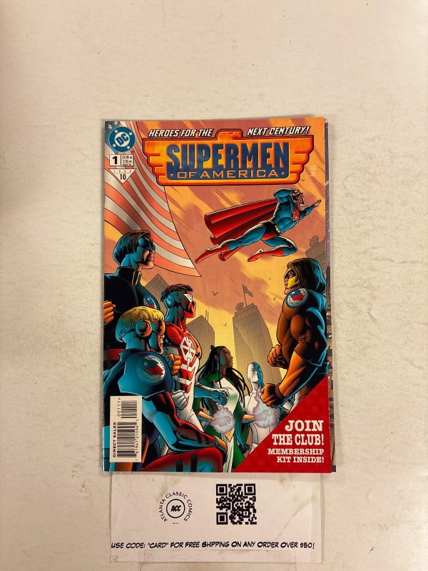 Superman of America #1 (DC Comics), raw comic book in NM condition — front cover