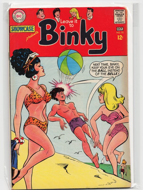 Showcase #70 (DC Comics, 1967), raw, ungraded comic book — front cover
