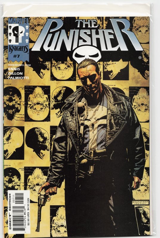 The Punisher #7 (Marvel Comics, 2000), raw, ungraded comic book — front cover