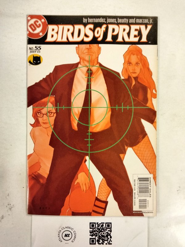 Birds of Prey #55 (DC Comics), raw comic book in NM condition — front cover