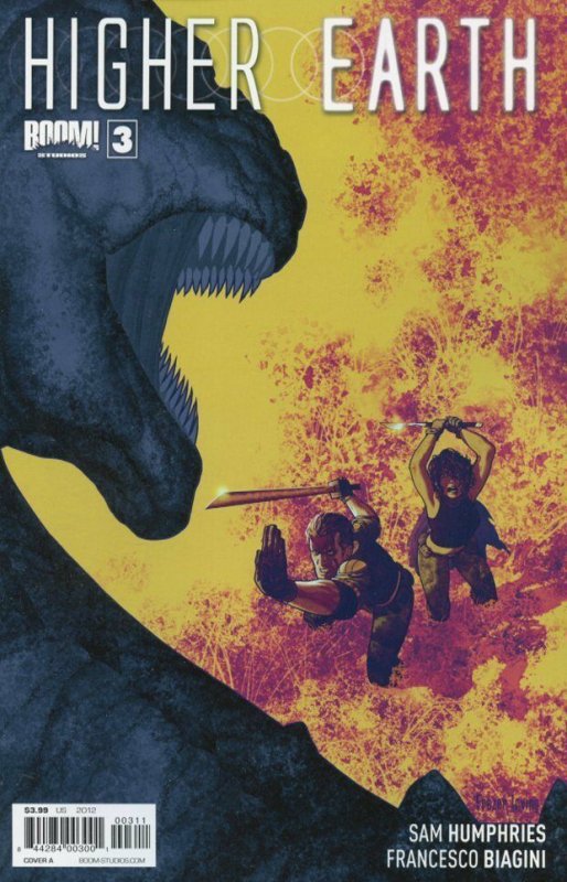 Higher Earth #3 (Boom! Studios), raw, ungraded comic book — front cover