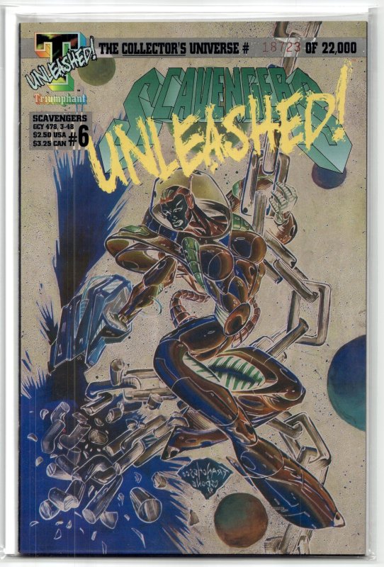 Scavengers #6, raw, ungraded comic book — front cover