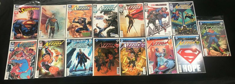 Superman 15pc Lot (VF)!! 2017 (2017), raw comic book in VF condition — front cover