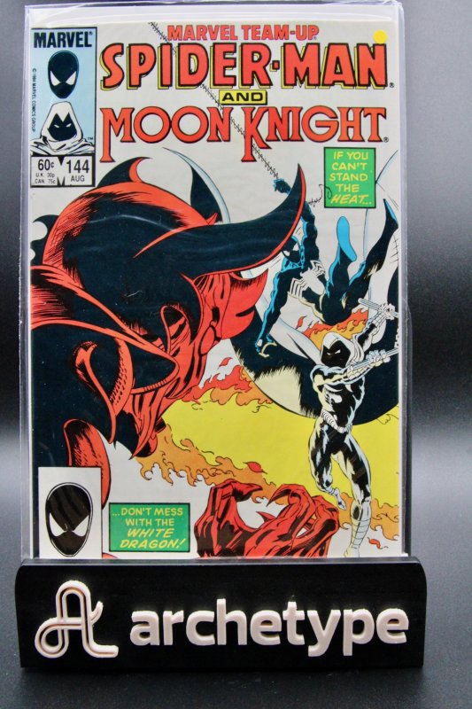 Marvel Team-Up #144 (Marvel Comics, 1984), raw, ungraded comic book — front cover