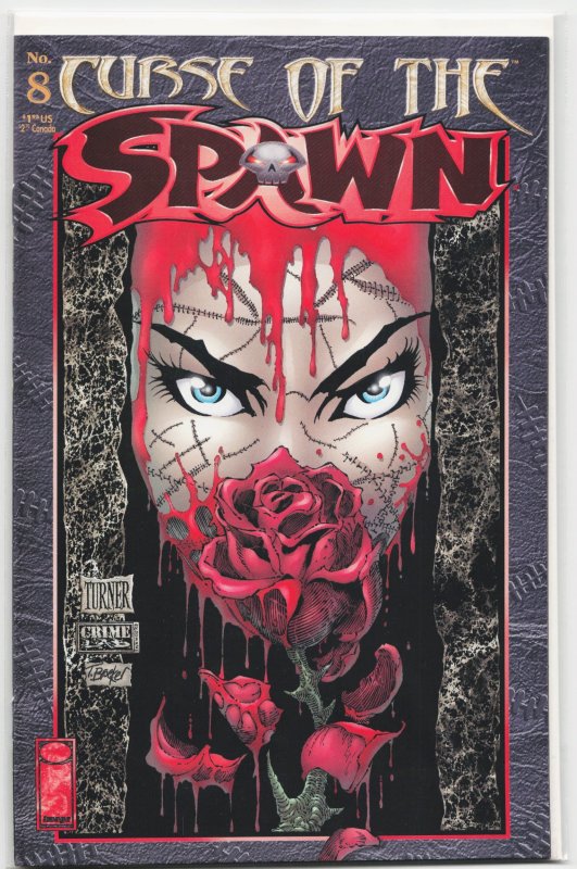 Curse of the Spawn #8 (Image Comics, 1997), raw, ungraded comic book — front cover