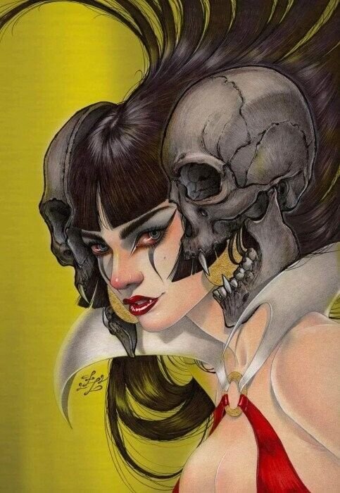 Vampirella Dracula Unholy #6, raw comic book in NM condition — front cover