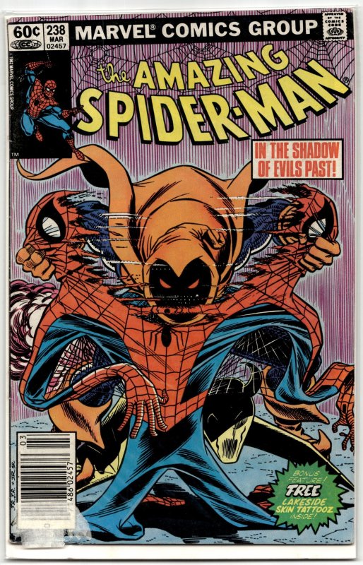 The Amazing Spider-Man #238 (Marvel Comics, 1983), raw, ungraded comic book — front cover