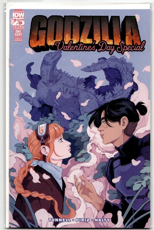 Godzilla: Valentine's Day Special (2024) Godzilla (IDW Publishing, 2024), raw, ungraded comic book — front cover