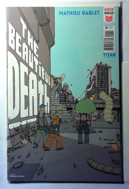 Beautiful Death #1 (Titan Comics, 2017), raw, ungraded comic book — front cover