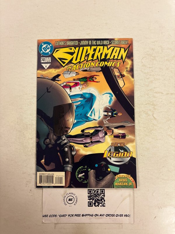 Action Comics #741 (DC Comics, 1998), raw comic book in NM condition — front cover