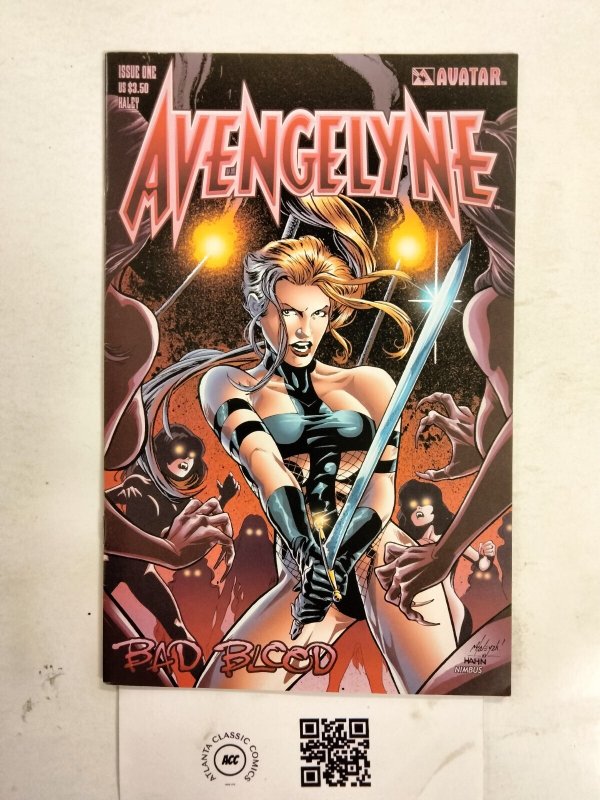 Avengelyne #1, raw comic book in NM condition — front cover