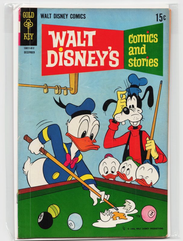 Walt Disney's Comics and Stories #339 (Gold Key, 1968), raw, ungraded comic book — front cover