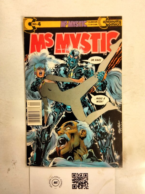 Ms Mystic #4, raw, ungraded comic book — front cover
