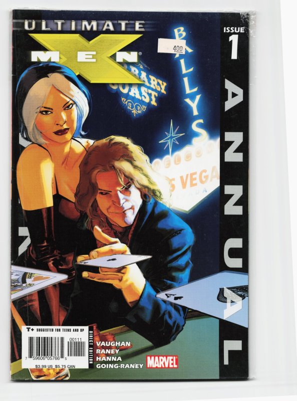 Ultimate X-Men Annual #1 (2005), raw, ungraded comic book — front cover