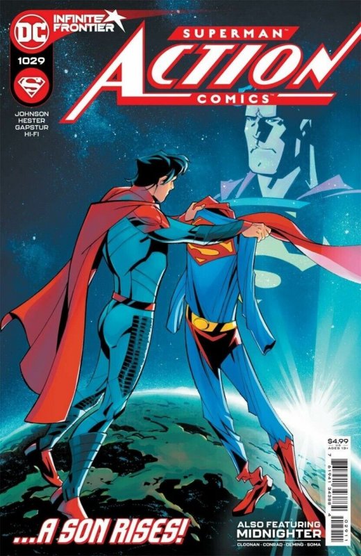 Action Comics #1029 (DC Comics, 2016), raw comic book in VF/NM condition — front cover