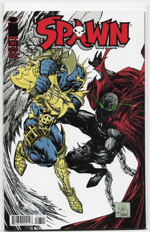 Spawn #197 (Image Comics, 2010), raw, ungraded comic book — front cover