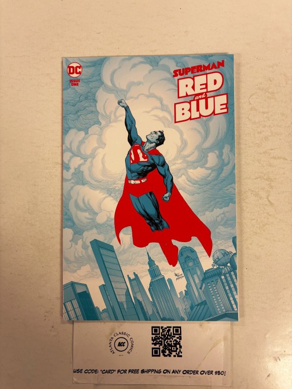 Superman Red and Blue #1 (DC Comics), raw comic book in NM condition — front cover