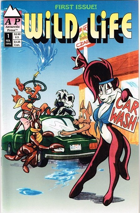 Wild Life #1 (1993), raw, ungraded comic book — front cover