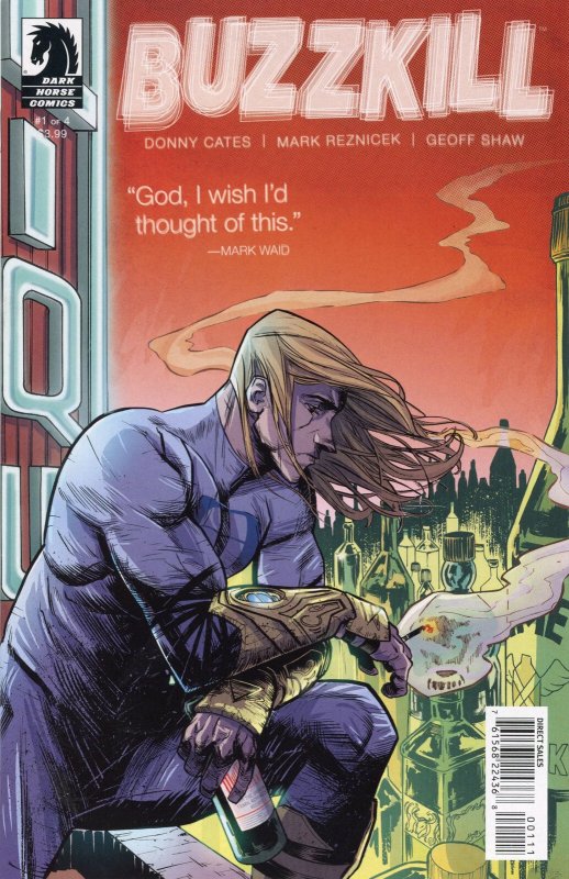Buzzkill #1-4 – Dark Horse Comics (2013) Full Series (Dark Horse Comics, 2013), raw, ungraded comic book — front cover