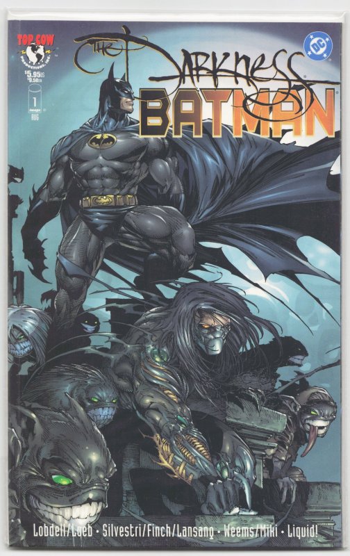 The Darkness / Batman (1999) the Darkness (Image Comics, 1999), raw, ungraded comic book — front cover