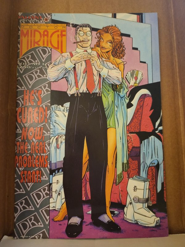 The Second Life of Doctor Mirage #12 (1994), raw, ungraded comic book — front cover