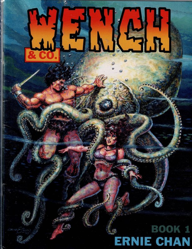 Wench & Co. GN, raw, ungraded comic book — front cover