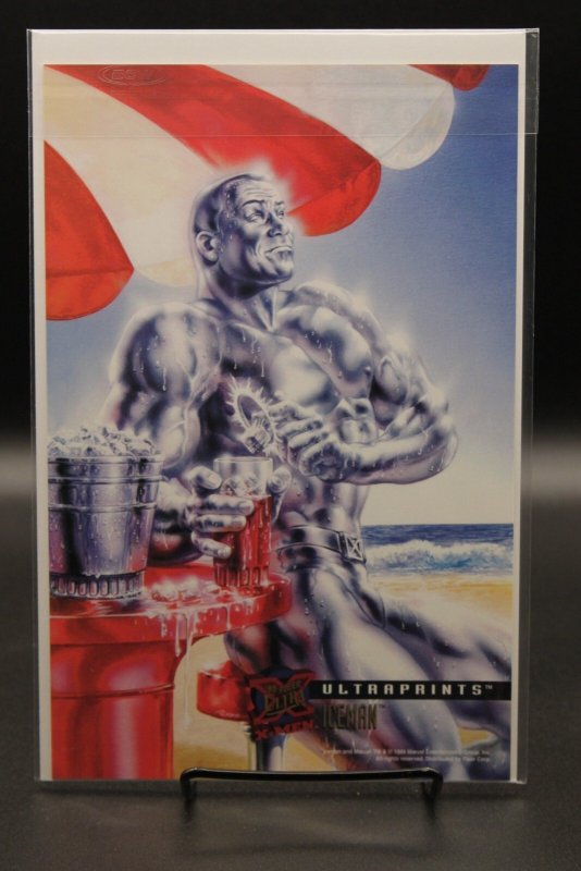 Fleer UltraPrints Colossus - Fleer (1995) Comic Card Insert (1995), raw, ungraded comic book — front cover