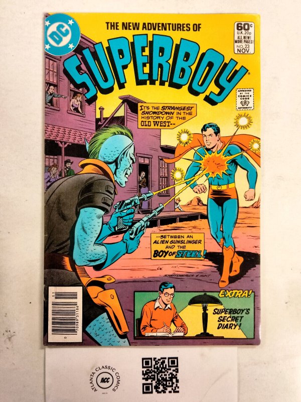 Superboy #23 (DC Comics), raw comic book in NM condition — front cover