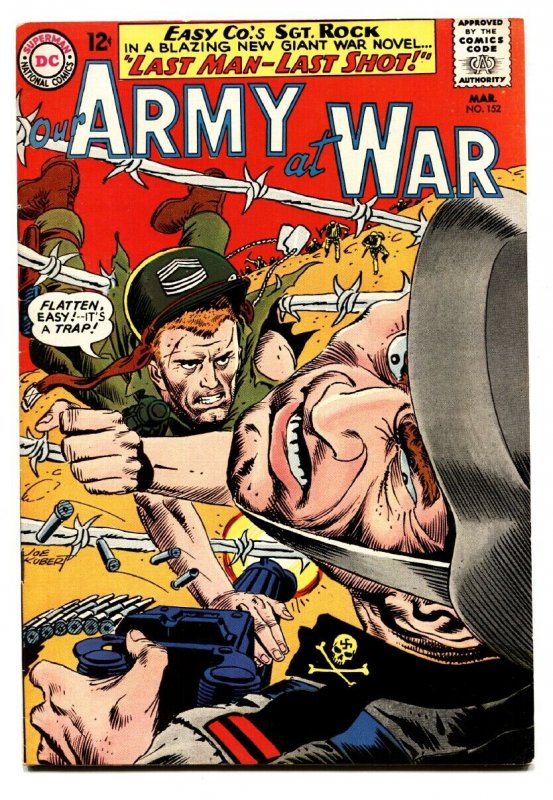 Our Army at War #152 (DC Comics, 1965), raw comic book in VF condition — front cover