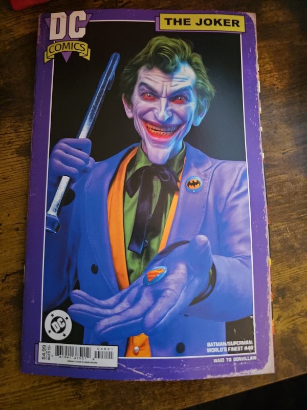 Batman Superman World's Finest #48 (DC Comics), raw, ungraded comic book — front cover