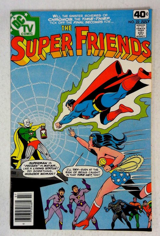 Super Friends #22 (DC Comics, 1979), raw comic book in NM- condition — front cover