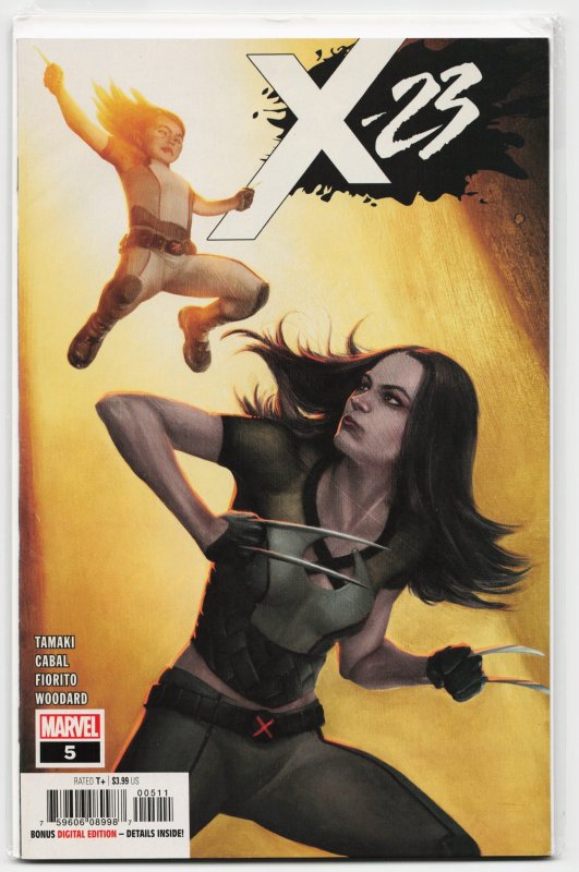 X-23 #5 (Marvel Comics, 2018), raw, ungraded comic book — front cover