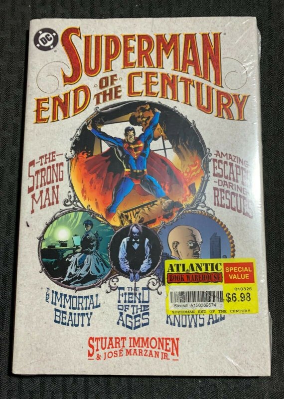 Superman End of the Century HC DC Comics Sealed / Fisherman Collection (DC Comics), raw, ungraded comic book — front cover