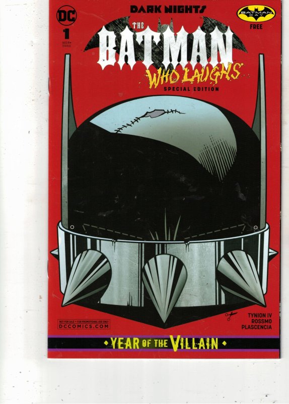 Dark Nights: The Batman Who Laughs #1 (2019), raw comic book in NM+ condition — front cover