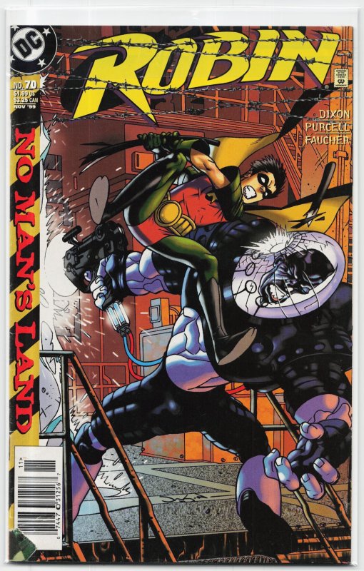 Robin #70 (DC Comics, 1999), raw, ungraded comic book — front cover