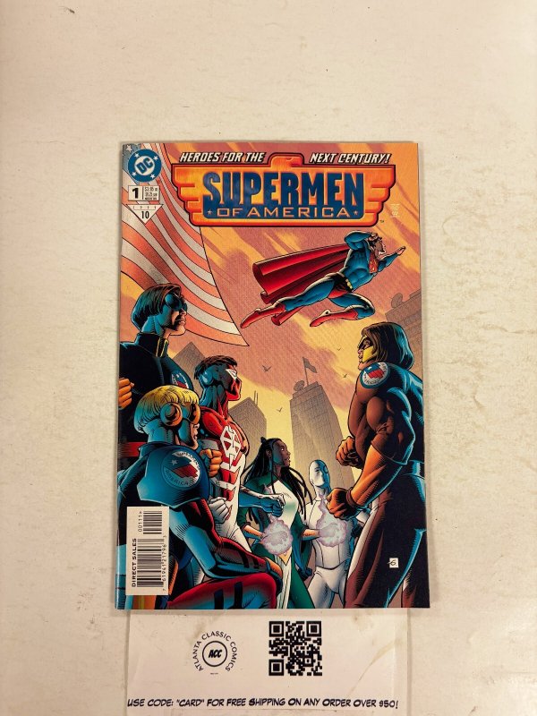 Supermen of America #1 (DC Comics), raw comic book in NM condition — front cover