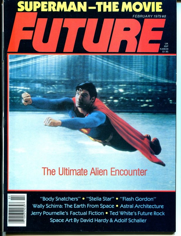 MAG: Future 2/1979-Superman Movie-Body Snatchers-Flash Gordon-VF, raw comic book in VF condition — front cover