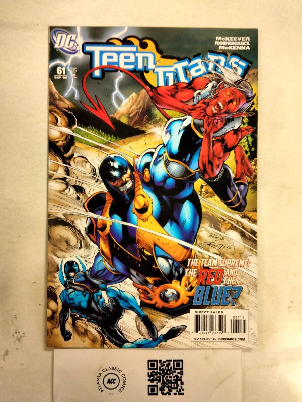 Teen Titans #61 (DC Comics), raw comic book in NM condition — front cover