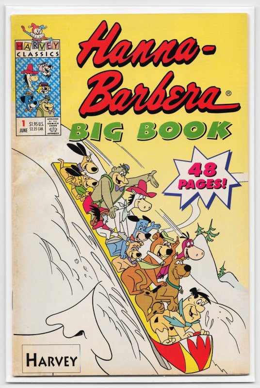 Hanna-Barbera Big Book (1993) (1993), raw, ungraded comic book — front cover