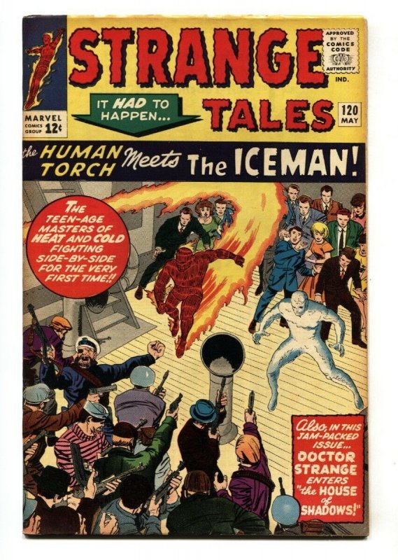 Strange Tales #120 (Marvel Comics), raw comic book in VG/FN condition — front cover