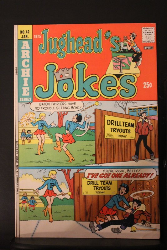Jughead's Jokes #42, raw comic book in NM- condition — front cover