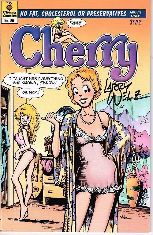 Cherry Poptart #20 (1999), raw, ungraded comic book — front cover