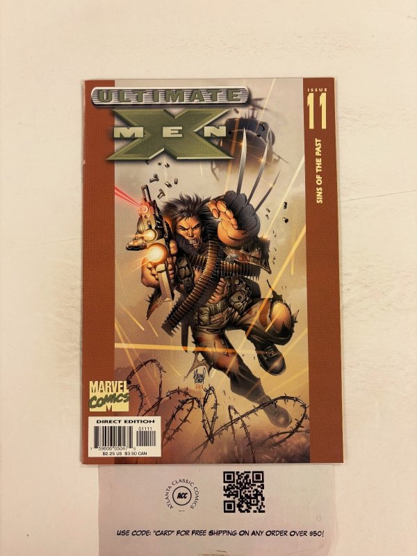 Ultimate X-Men #11 (Marvel Comics, 2001), raw comic book in NM condition — front cover