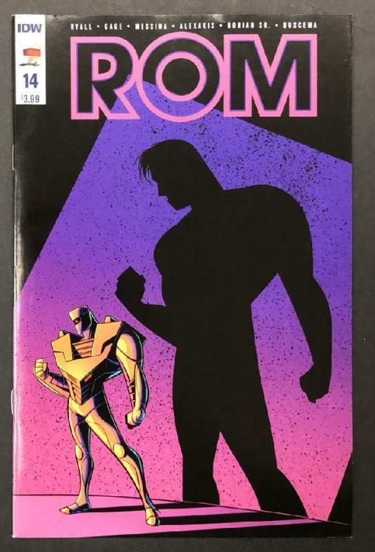 Rom #13 (IDW Publishing, 2016), raw comic book in VF condition — front cover