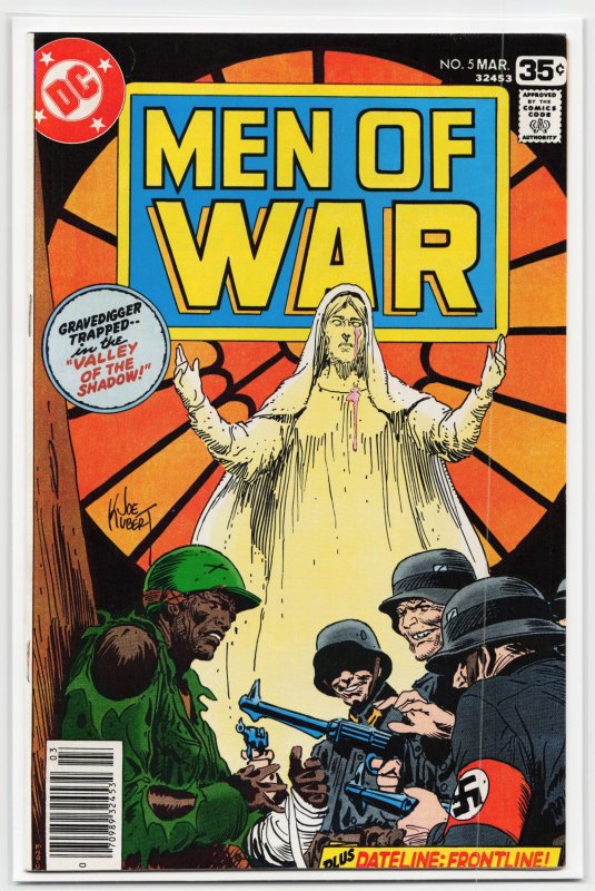 Men of War #5 (DC Comics, 1978), raw, ungraded comic book — front cover