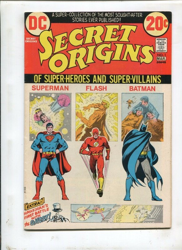 Secret Origins #1 (DC Comics), raw comic book in 6.0 condition — front cover